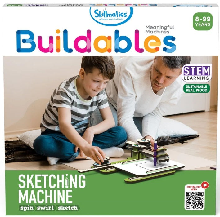 Skillmatics Buildables - Sketching Machine Multilingual - Age 8+ - Kenjet Supplies