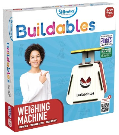 Skillmatics Buildables - Weighing Machine Multilingual - Age 8+ - Kenjet Supplies