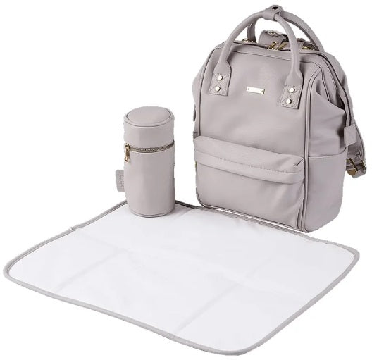 BabaBing Mani - Backpack Diaper Bag - Grey Blush - Kenjet Supplies