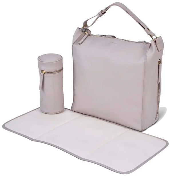 BabaBing Lucia - Backpack Diaper Bag - Grey Blush - Kenjet Supplies