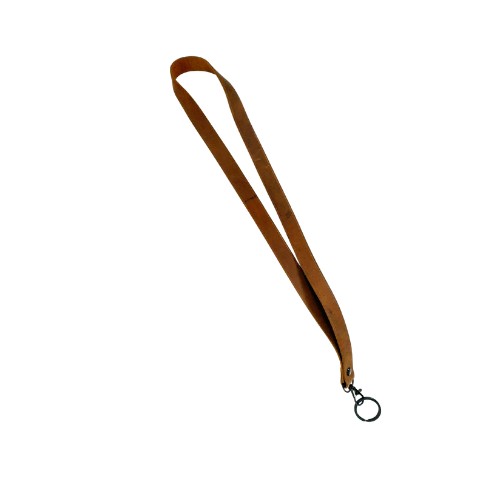 Leather Lanyard Keychain – Classic Tan - Kenjet Supplies