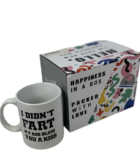 Funny Quote Ceramic Mug – White - Kenjet Supplies