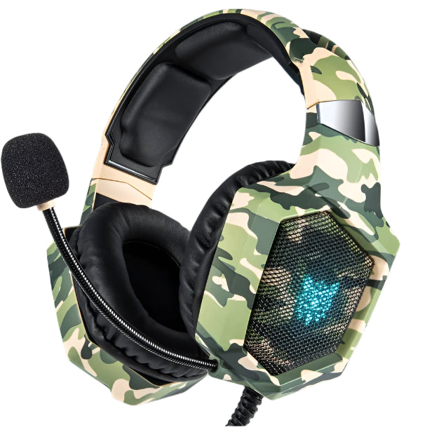 ONIKUMA K8 Professional Gaming Headset – Camo Color Edition - Kenjet Supplies