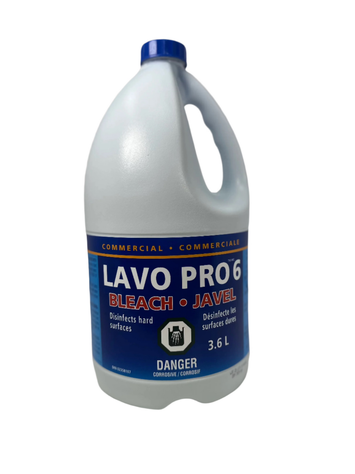 LAVO PRO 6 Commercial Bleach – 3.6L (Disinfectant for Hard Surfaces) - Kenjet Supplies