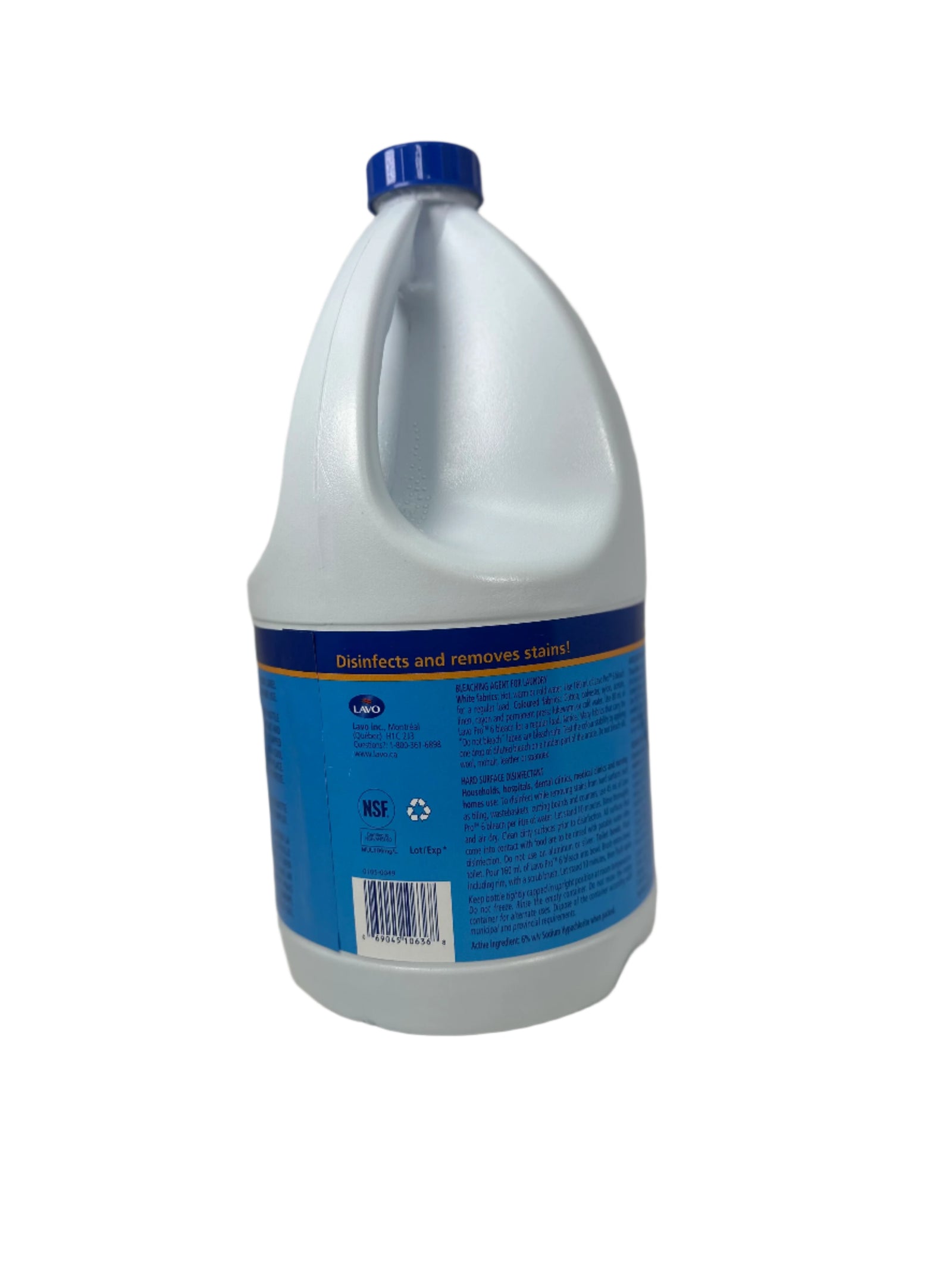 LAVO PRO 6 Commercial Bleach – 3.6L (Disinfectant for Hard Surfaces) - Kenjet Supplies