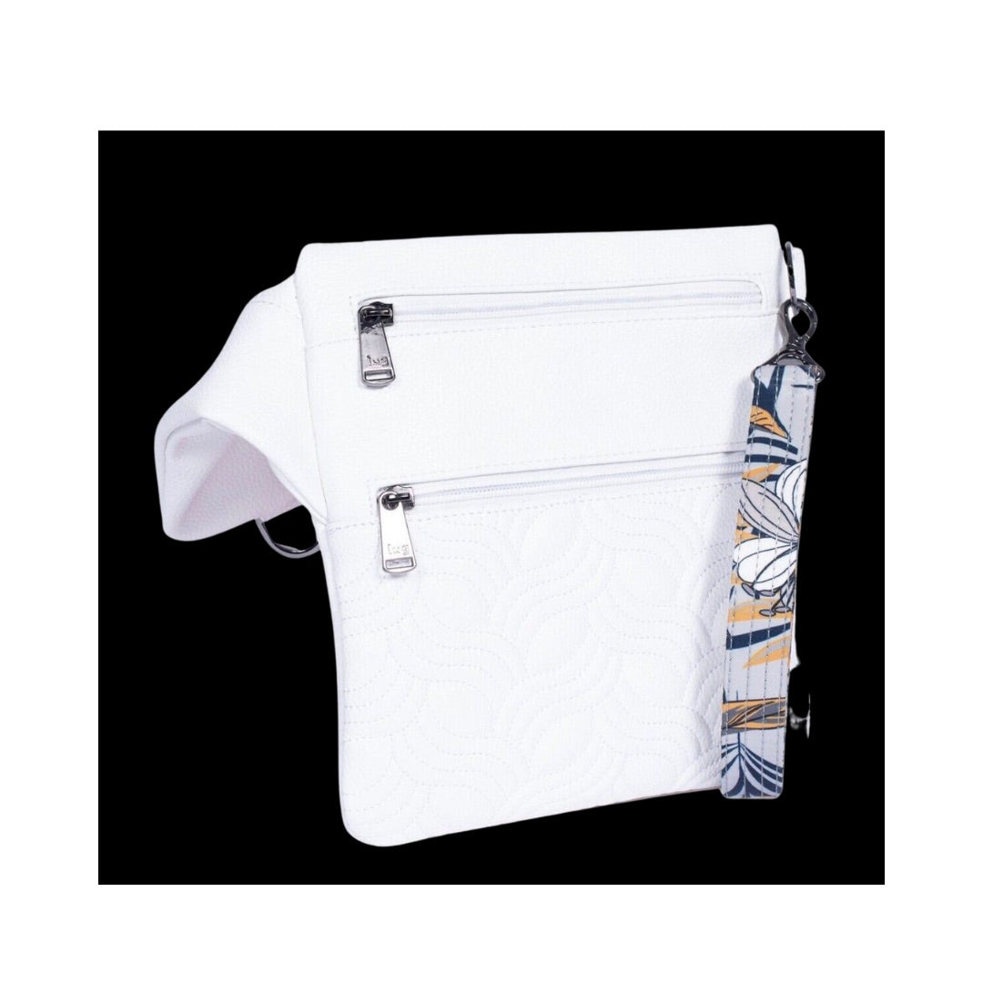 Lug Skipper Vegan Leather - White - Kenjet Supplies