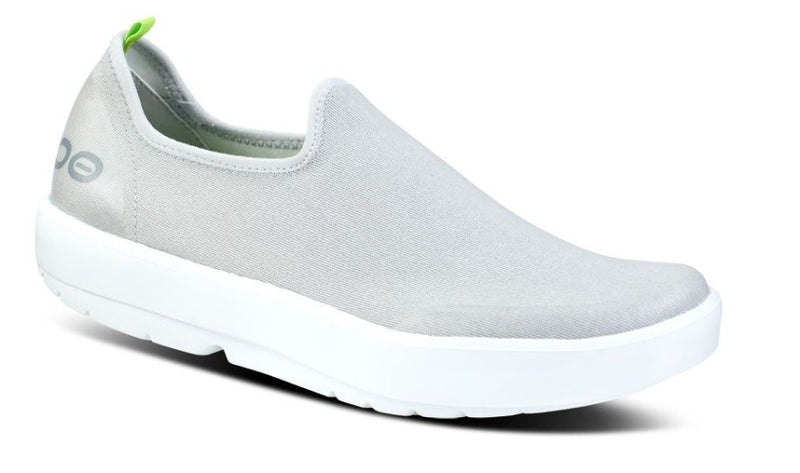 OOFOS Women’s OOmg Low Recovery Shoe – Style #5070 (White/Navy, White/Grey, White/Black) - Kenjet Supplies