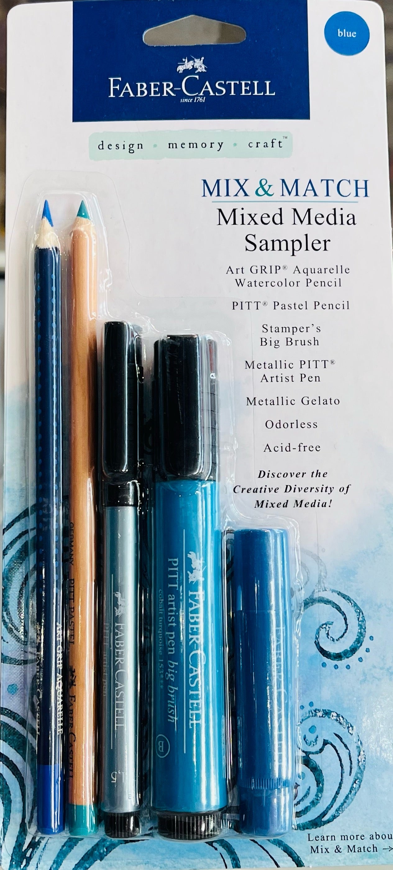 Faber-Castell Mix & Match Mixed Media Sampler - Kenjet Supplies