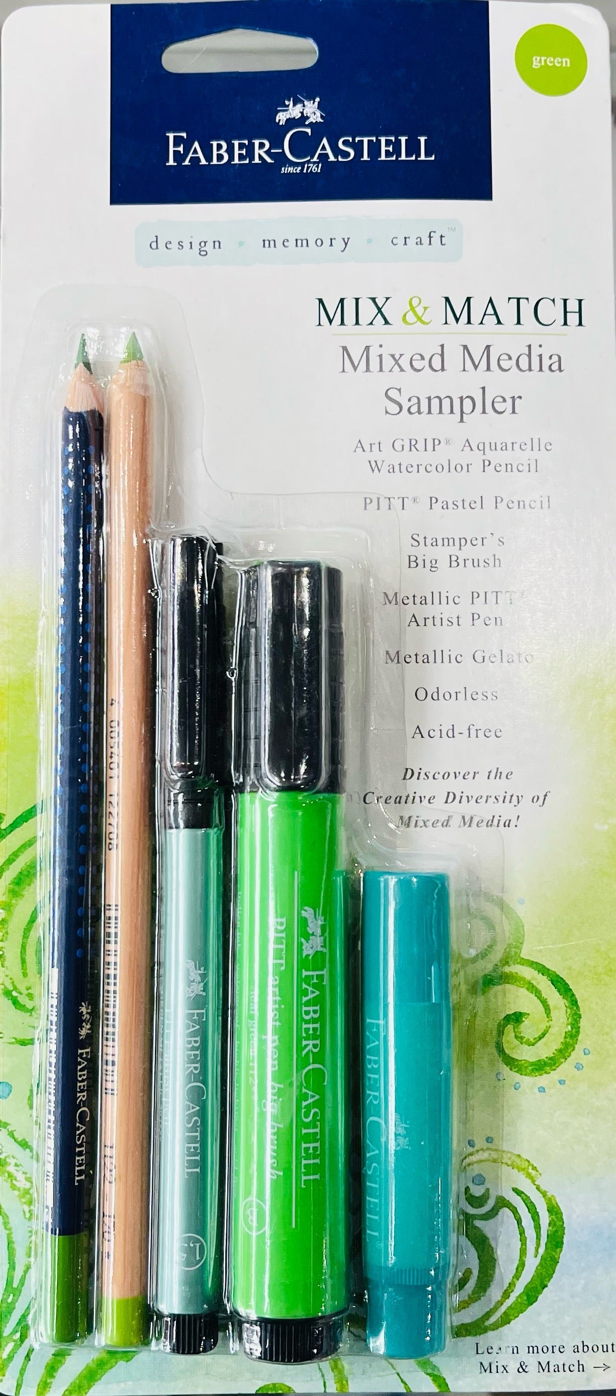 Faber-Castell Mix & Match Mixed Media Sampler - Kenjet Supplies